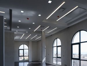 نور خطی مجتمع تجاری اداری پاسداران تهران