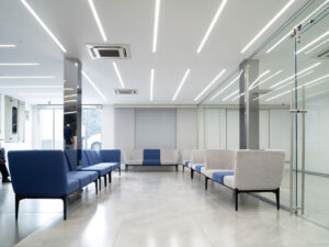 VERONA, trimless recessed linear