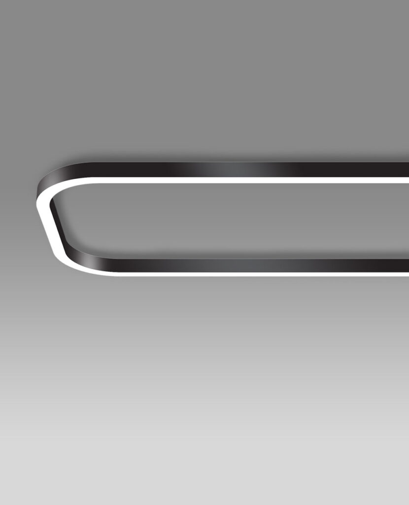 Nooraneh linear lighting-curved line