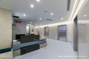 Nooraneh linear lighting-Mahdood Negareh Surgery Center-verona-echo-led