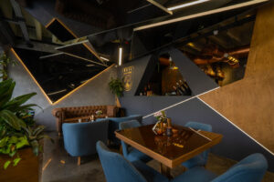 Nooraneh linear lighting-Restorant_Adrin