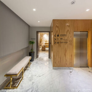 Nooraneh linear lighting-Rooyan Darou Office Building-multi track-48v magnetic track