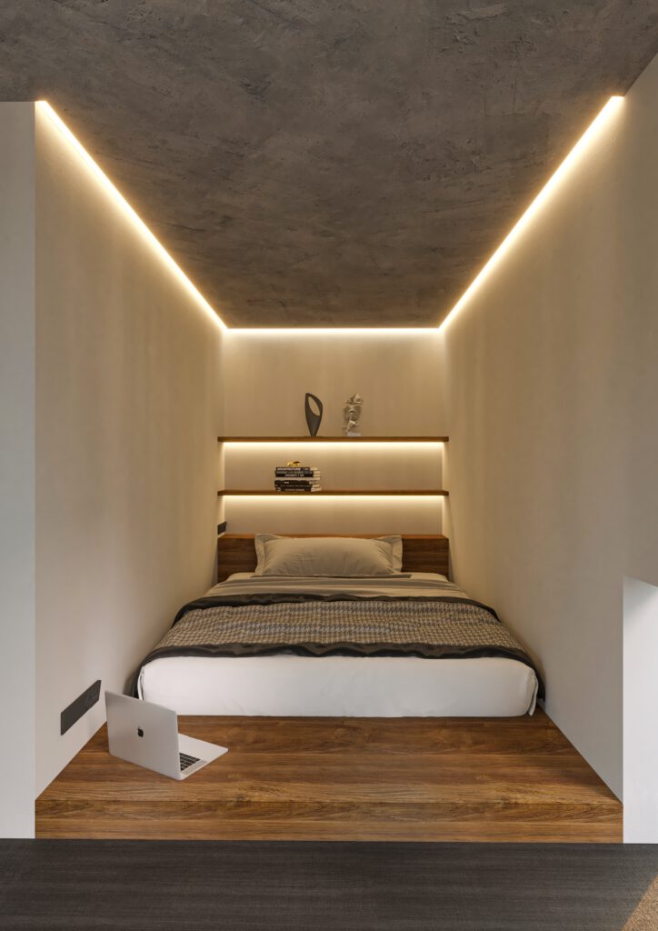 CORNER LINE-lighting project of nooraneh co