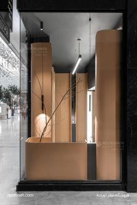 store lighting design by Nooraneh Co
