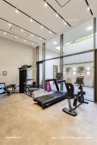 track lights, No. 7 Nastaran Residential Complex, nooraneh