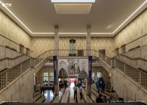 lighting of the University of Tehran, Faculty of Fine Arts, nooraneh