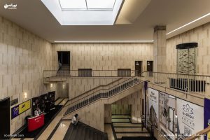 lighting of the University of Tehran, Faculty of Fine Arts, nooraneh