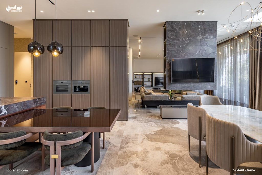 Falamak Building No. 28 lighting by nooraneh