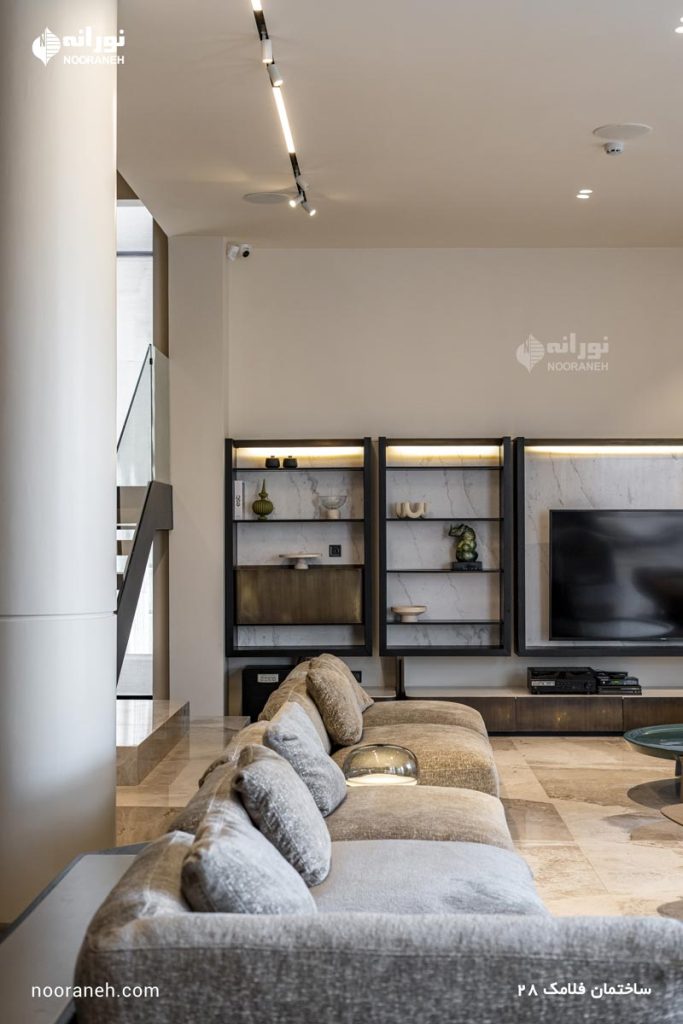 Falamak Building No. 28 lighting by nooraneh